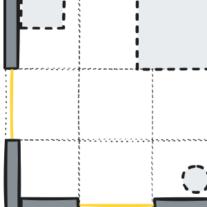 3x4 bedroom