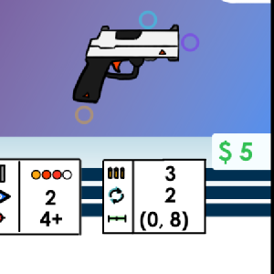 weapon card - frame - PISTOL - MARDIN