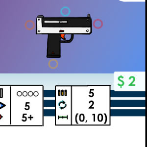 weapon card - frame - SMG - BLING MK2