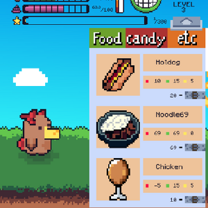 NOT-TAMAGOTCHI SCREENSHOT 2